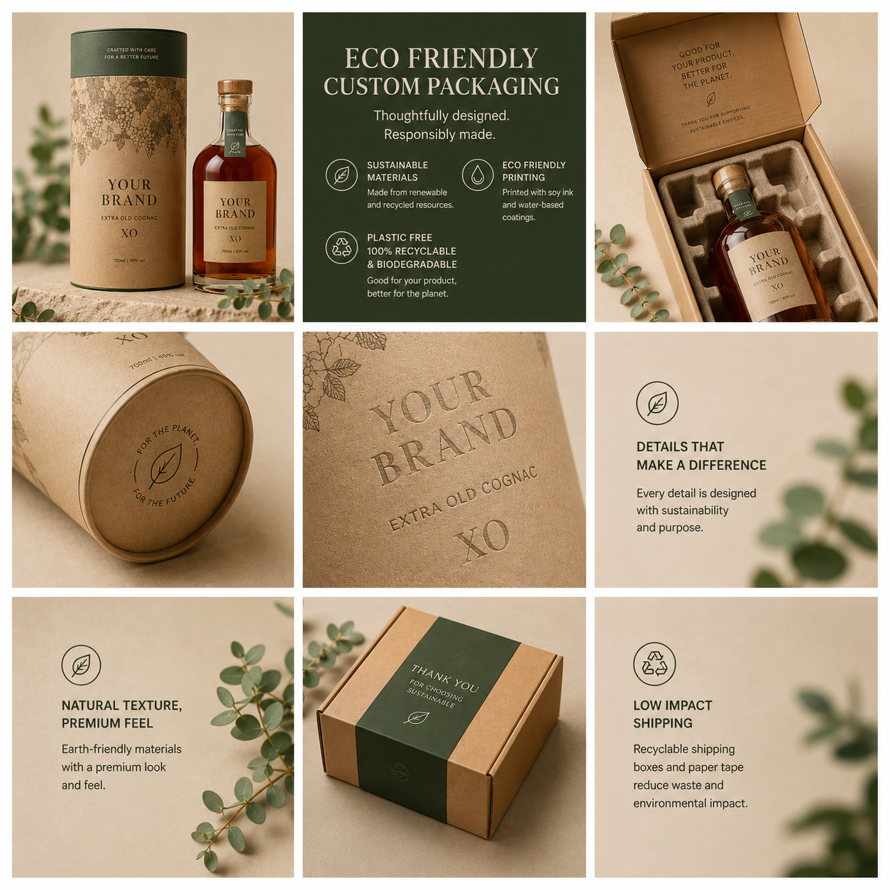 Eco friendly custom packaging