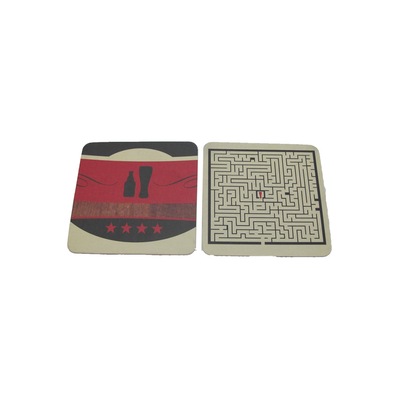 Customized Creative Paper Drink Coaster