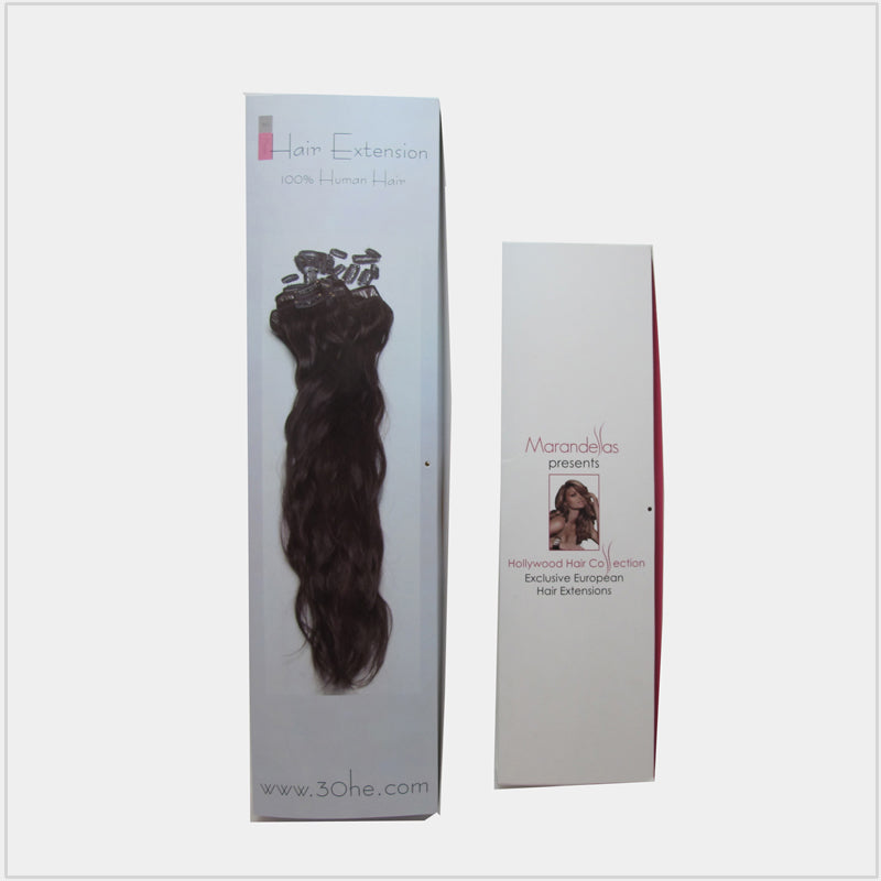 Custom Extension Hair Bundle Box