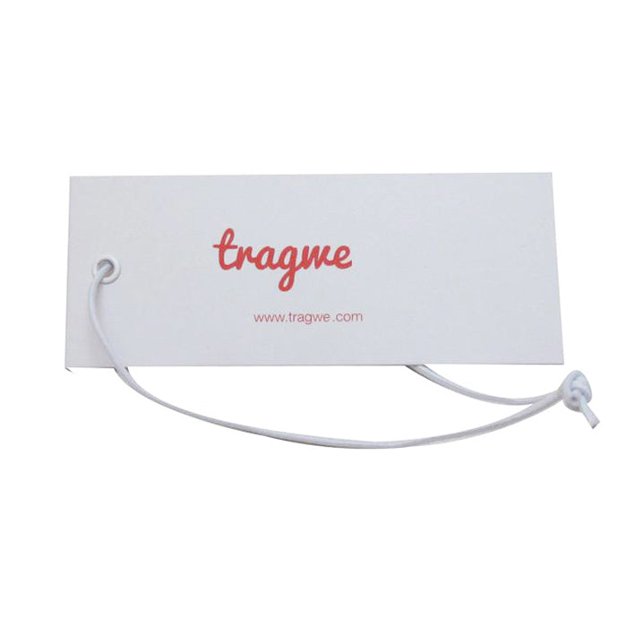 350g Gloss Paper Tag with Eyelet and String