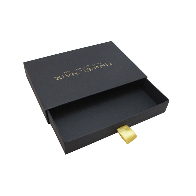 Custom Size Logo Cardboard Paper Hard Rigid Drawer Box