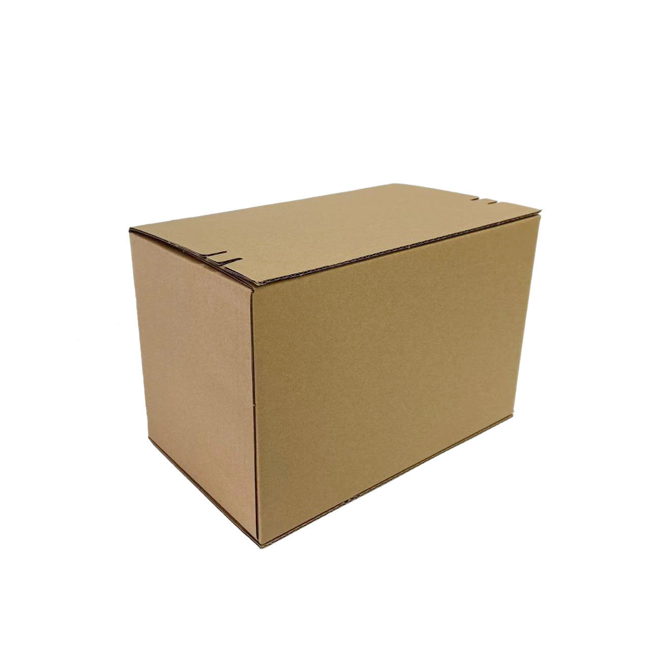 Custom logo Auto Lock Bottom Zipper Shipping Box