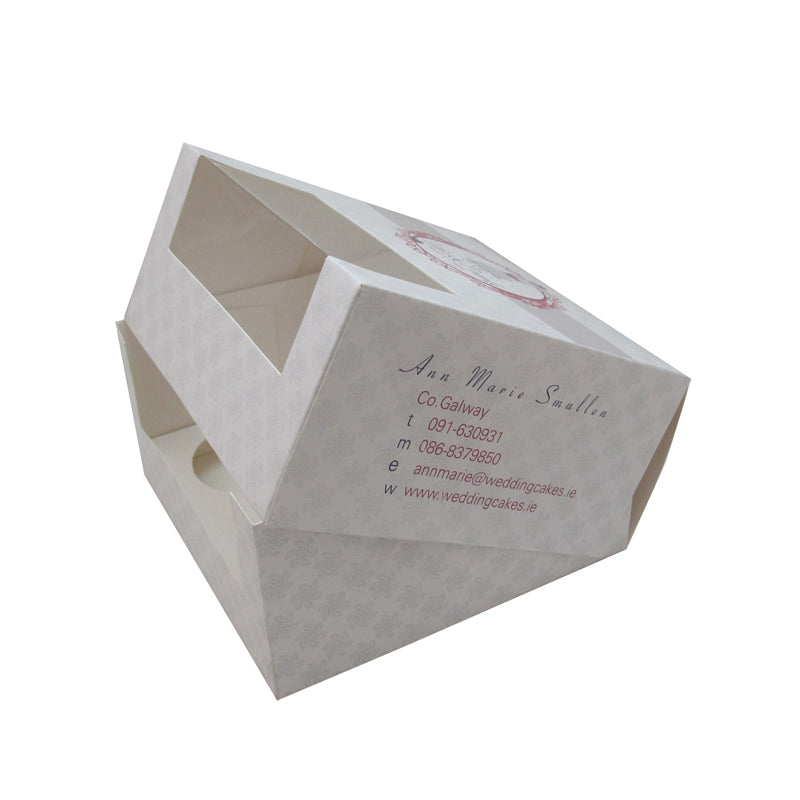 Customized six hole mini cake box