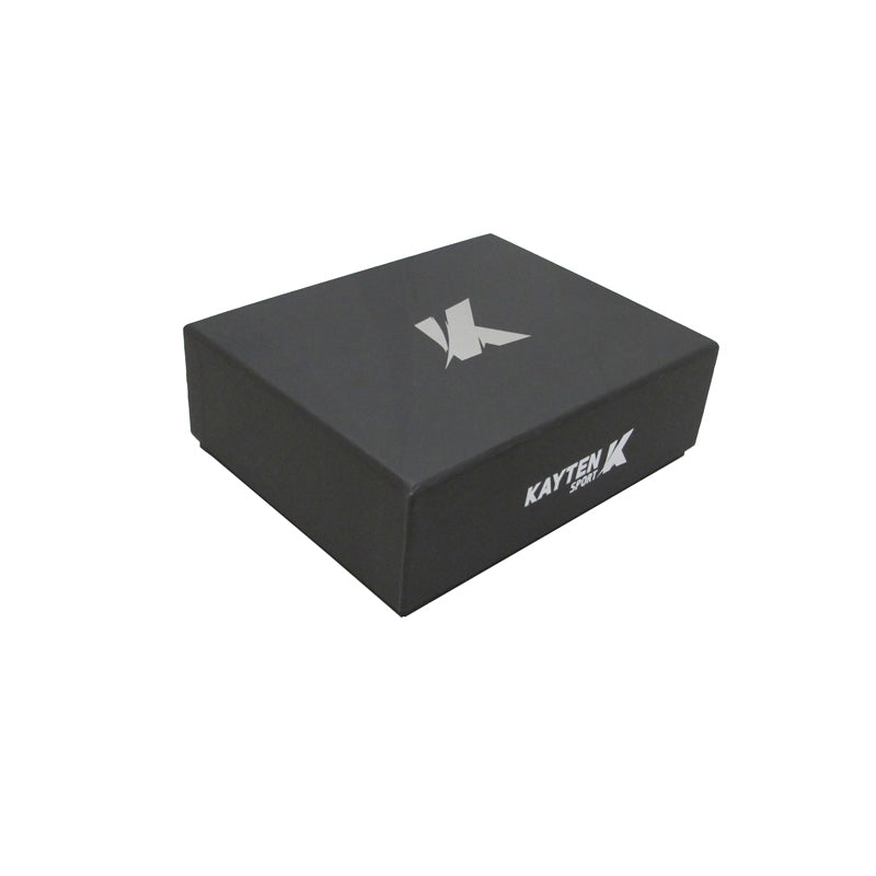 Customized black shoe box with silver hot stamping logo