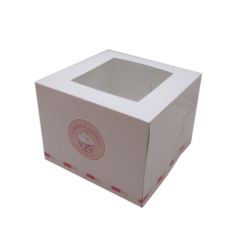 Custom Paperboard Cupcake Box