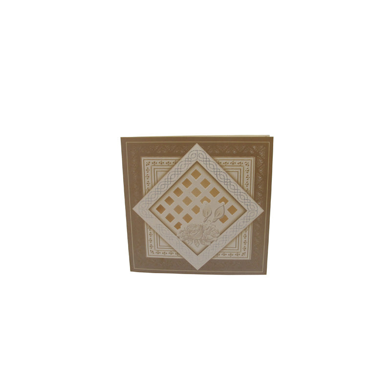 Hollow out creative greeting card gift card