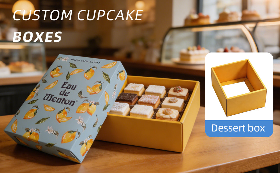 Custom cupcake boxes
